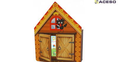 Логопедический комплекс "Домик Антошки" (навесной)