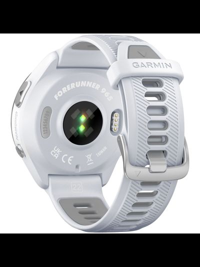 Умные часы Garmin Forerunner 965 Whitestone / Powder Gray Titanium
