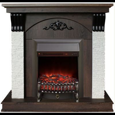 Электрокамин Corfino NT с очагом Fobos