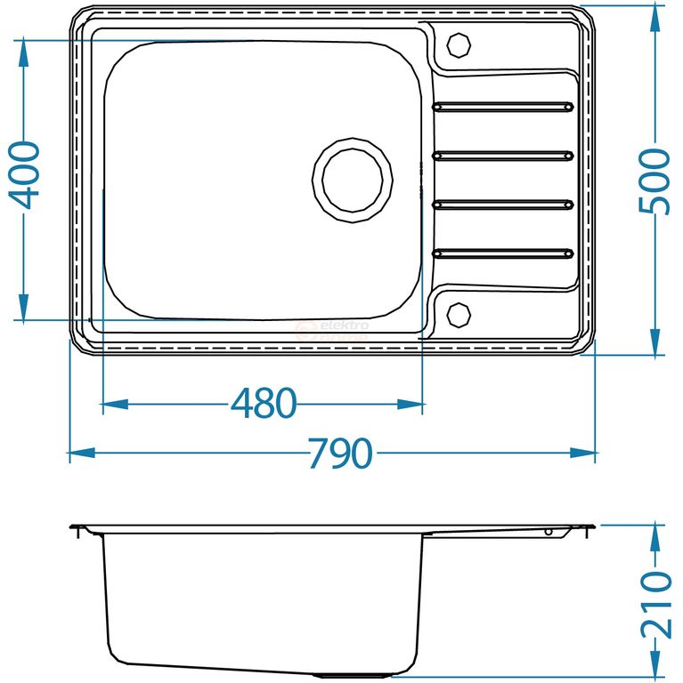 Мойка Alveus Praktik 120 (SATIN)