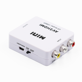 OT-AVW52 переходник AV2HDMI (гнездо HDMI выход - гнезда 3*RCA)