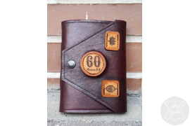 подарок для руководителя, корпоративный подарок, бизнес-сувенир, ежедневник из натуральной кожи, именной ежедневник