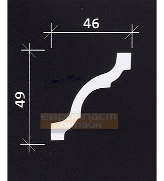 Карниз 6.50.115 - 49*46*2000мм