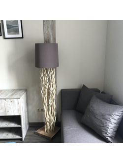 лампа, абажур, экостиль, светильник, мебель для отеля, свет, комплектация отелей, лампа из дерева