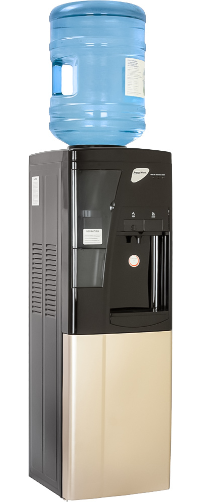 Aqua Work 3-W бронзовый со шкафчиком, с нагревом и электронным охлаждением