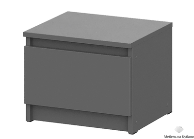 Денвер комплект мебели для спальни Графит серый