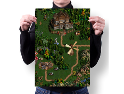 Плакат Герои меча и магии, Heroes of Might and Magic №7