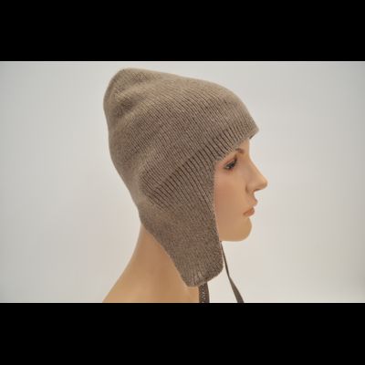 Шапка ушанка Vizio 1704 UL ореховая кашемир