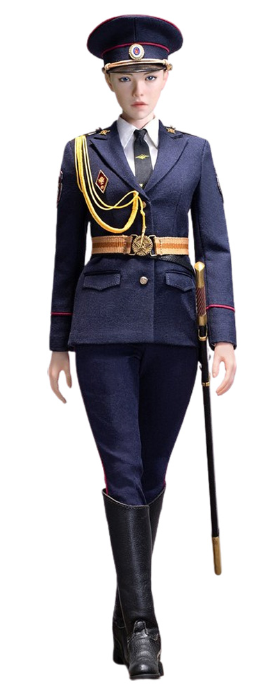Сотрудница конной полиции МВД РФ - Коллекционная ФИГУРКА 1/6 Russian Police Force Female Mounted Police (EX055) - POPTOYS