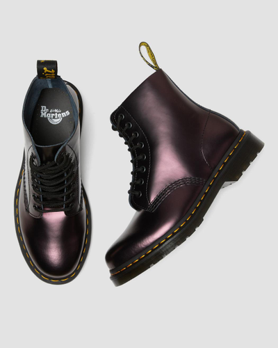 Ботинки Dr. Martens 1460 METALLIC RED  женские