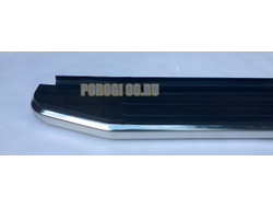 Пороги на Peugeot 4008 (2012-…) Premium