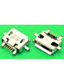 Разъем зарядки microUSB № 31 HTC 8X  (MC-106)
