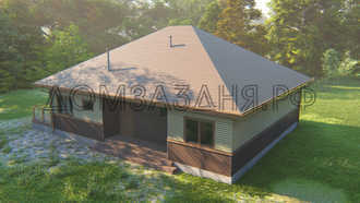 Коттедж 13x11,2