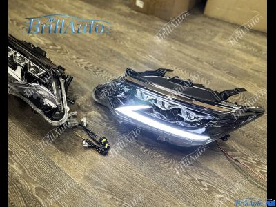 Фары Toyota Camry 55 стиль Lexus