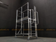 Лестница с площадкой ЛС-1300 вертикальная