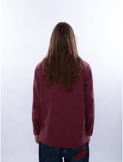 Косоворотка современная из крапивы Богатырская с вышивкой