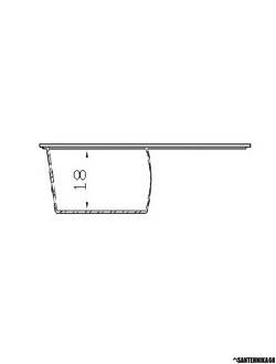 Мойка из искусственного камня Fosto КМ 76-47 Фосто