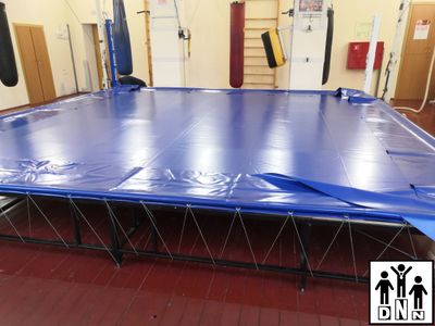 Канвас для ринга  / Покрытие нескользящее для ринга боксёрского на помосте за 1 м.кв. DNN