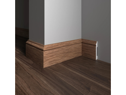 Напольный плинтус Decor-Dizayn 005-83SH, влагостойкий, ударопрочный, 2,4 метра