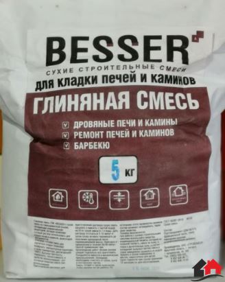 Глиняная смесь «Besser» 5кг