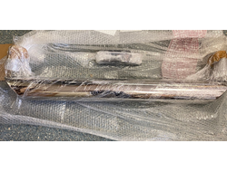 Защита переднего бампера труба d100 для Toyota Land Cruiser 200 (2012-2015)