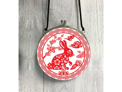 Сумка круглая год Кролика №3