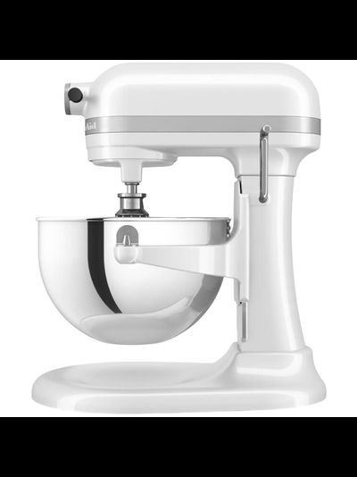 Миксер профессиональный KitchenAid, Heavy Duty, чаша 5,2 л., белый, 5KSM55SXXEWH