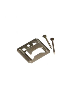 Кляймер для евровагонки оцинкованный №4, упаковка 100 шт