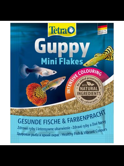 Tetra Guppy корм в хлопьях для гуппи 12 г