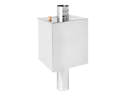 Бак-труба  прямоугольный 50 л AISI 201 высота ножки 0,8 м