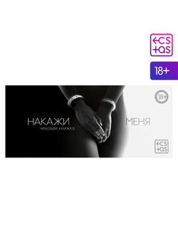 5378496 Чековая книжка для пар «Накажи меня», 20 шт., 18+