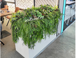 Уникальный Модуль с зеленью для оформления выставок и мероприятий № МОД017/Купить в Москве