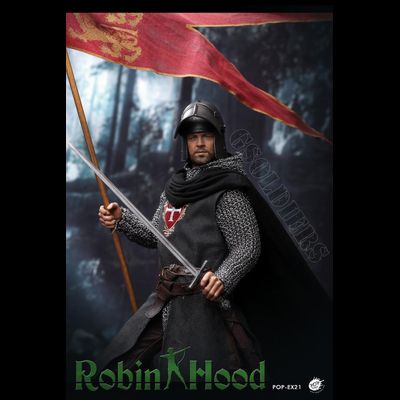 Робин Гуд (Рассел Кроу) - Коллекционная фигурка 1/6 Scale Chivalrous Robin Hood Version 2019WF (EX21) - POPTOYS