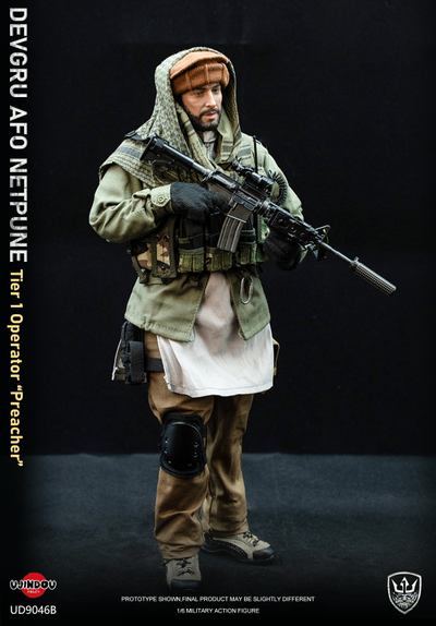 Боец DEVGRU AFO Neptune “Preacher” - Коллекционная ФИГУРА 1/6  (UD9046B) - UJINDOU