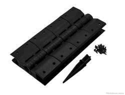 Шарнир для клумбы Holzhof 300*30мм Черный