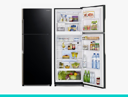 Двухкамерные холодильники Hitachi