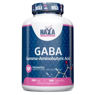 (haya labs) gaba 500 mg - (100 капс)