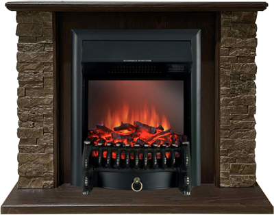 Электрокамин Кимберли AO M3 с очагом Fobos