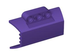 Technic, Panel Engine Block Half / Side Intake, Dark Purple (61069 / 4518845 / 4569911)