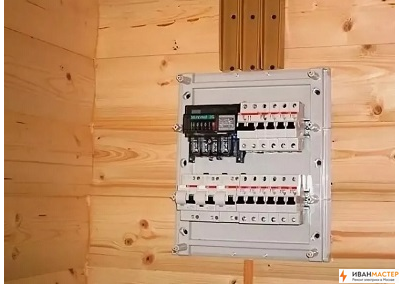 Электрика под ключ на даче в Московской области ИВАНМАСТЕР