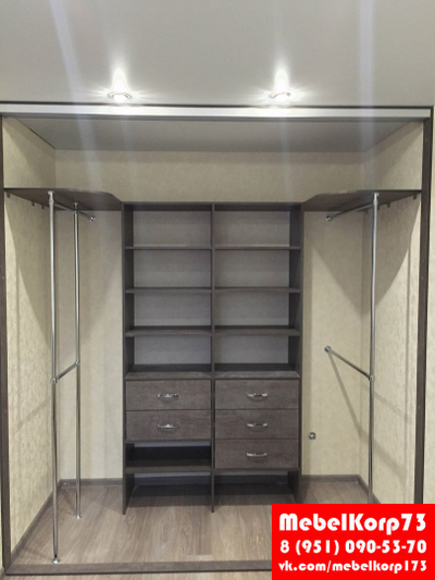 Гардеробные на заказ
