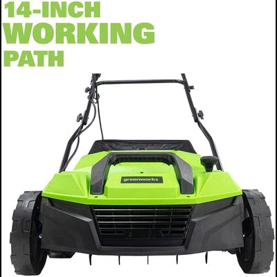 Электрический аэратор-скарификатор Greenworks GDT15