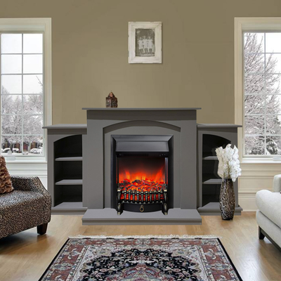 электрокамин с тумбами