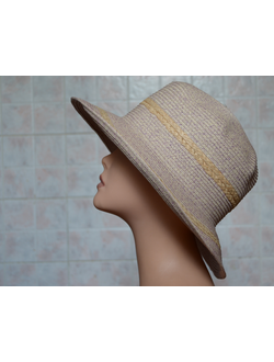 Шляпа сиреневая женская Италия Стефания Майороли