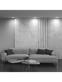 Встраиваемый светильник Phanton 3000K 1x12Вт 120°, DL2001-L12W