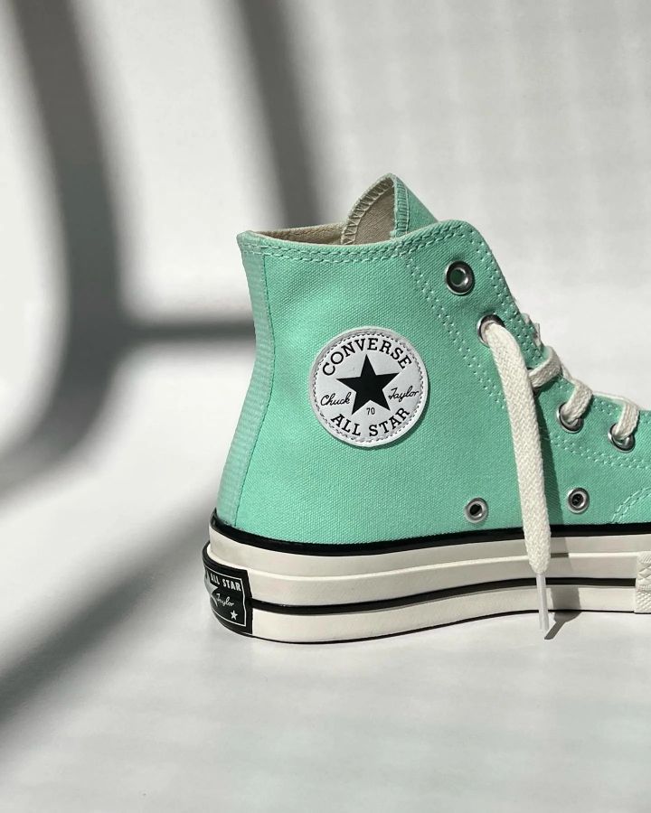 Кеды Converse высокие бирюзовые