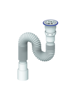 Гофросифон 1 1/2x40-50 D220(800мм) UNICORN шт