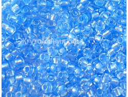 БИСЕР PRECIOSA 10/0 - 50г - 38236 ПРОЗРАЧНЫЙ С ГОЛУБОЙ ПЕРЛАМУТРОВОЙ ЛИНИЕЙ ВНУТРИ