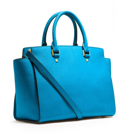 Сумка Michael Kors Selma Large (бирюзовая)