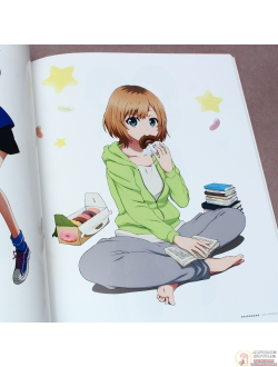 Оригинальный Арт Бук SHIROBAKO ARTWORKS (Белый ящик)
